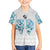 Queensland Maori Kiwi Personalised Kid Hawaiian Shirt Ma Kakariki Papua Shell Maori Tribal Tattoo