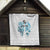Queensland Maori Kiwi Personalised Quilt Ma Kakariki Papua Shell Maori Tribal Tattoo