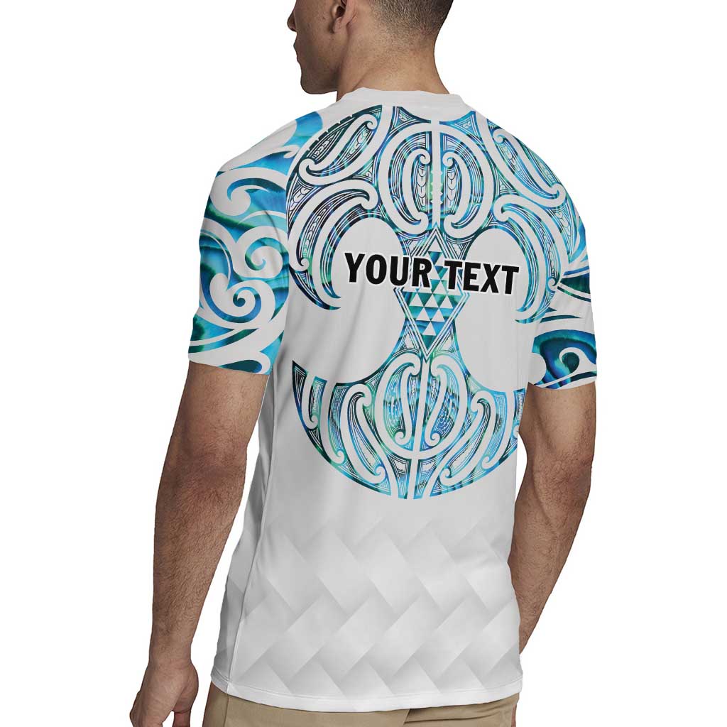 Queensland Maori Kiwi Personalised Rugby Jersey Ma Kakariki Papua Shell Maori Tribal Tattoo