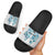 Queensland Maori Kiwi Personalised Slide Sandals Ma Kakariki Papua Shell Maori Tribal Tattoo - Polynesian Pride