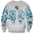 Queensland Maori Kiwi Personalised Sweatshirt Ma Kakariki Papua Shell Maori Tribal Tattoo