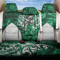 Queensland Maori Kiwi Personalised Back Car Seat Cover Kikirangi Papua Shell Maori Tribal Tattoo
