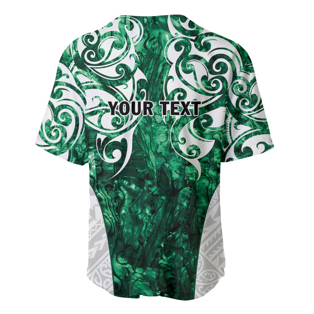 Queensland Maori Kiwi Personalised Baseball Jersey Kikirangi Papua Shell Maori Tribal Tattoo