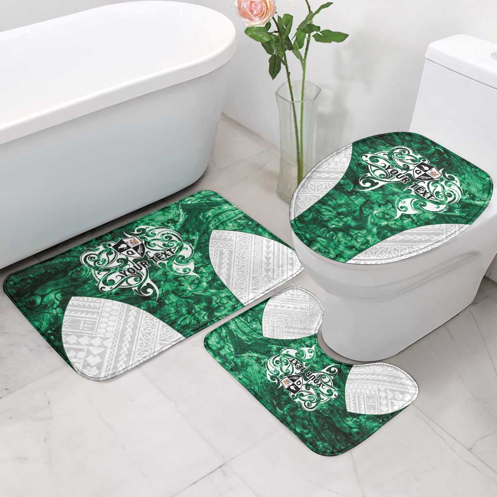 Queensland Maori Kiwi Personalised Bathroom Set Kikirangi Papua Shell Maori Tribal Tattoo - Polynesian Pride