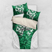 Queensland Maori Kiwi Personalised Bedding Set Kikirangi Papua Shell Maori Tribal Tattoo