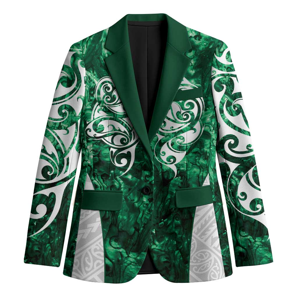 Queensland Maori Kiwi Personalised Blazer Kikirangi Papua Shell Maori Tribal Tattoo - Polynesian Pride
