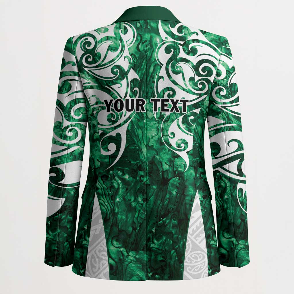 Queensland Maori Kiwi Personalised Blazer Kikirangi Papua Shell Maori Tribal Tattoo - Polynesian Pride