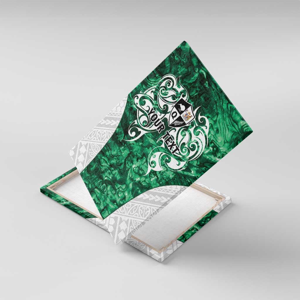 Queensland Maori Kiwi Personalised Canvas Wall Art Kikirangi Papua Shell Maori Tribal Tattoo