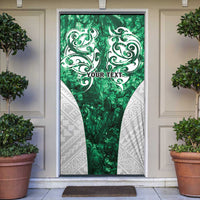 Queensland Maori Kiwi Personalised Door Cover Kikirangi Papua Shell Maori Tribal Tattoo - Polynesian Pride