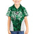 Queensland Maori Kiwi Personalised Family Matching Off Shoulder Short Dress and Hawaiian Shirt Kikirangi Papua Shell Maori Tribal Tattoo