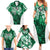 Queensland Maori Kiwi Personalised Family Matching Summer Maxi Dress and Hawaiian Shirt Kikirangi Papua Shell Maori Tribal Tattoo