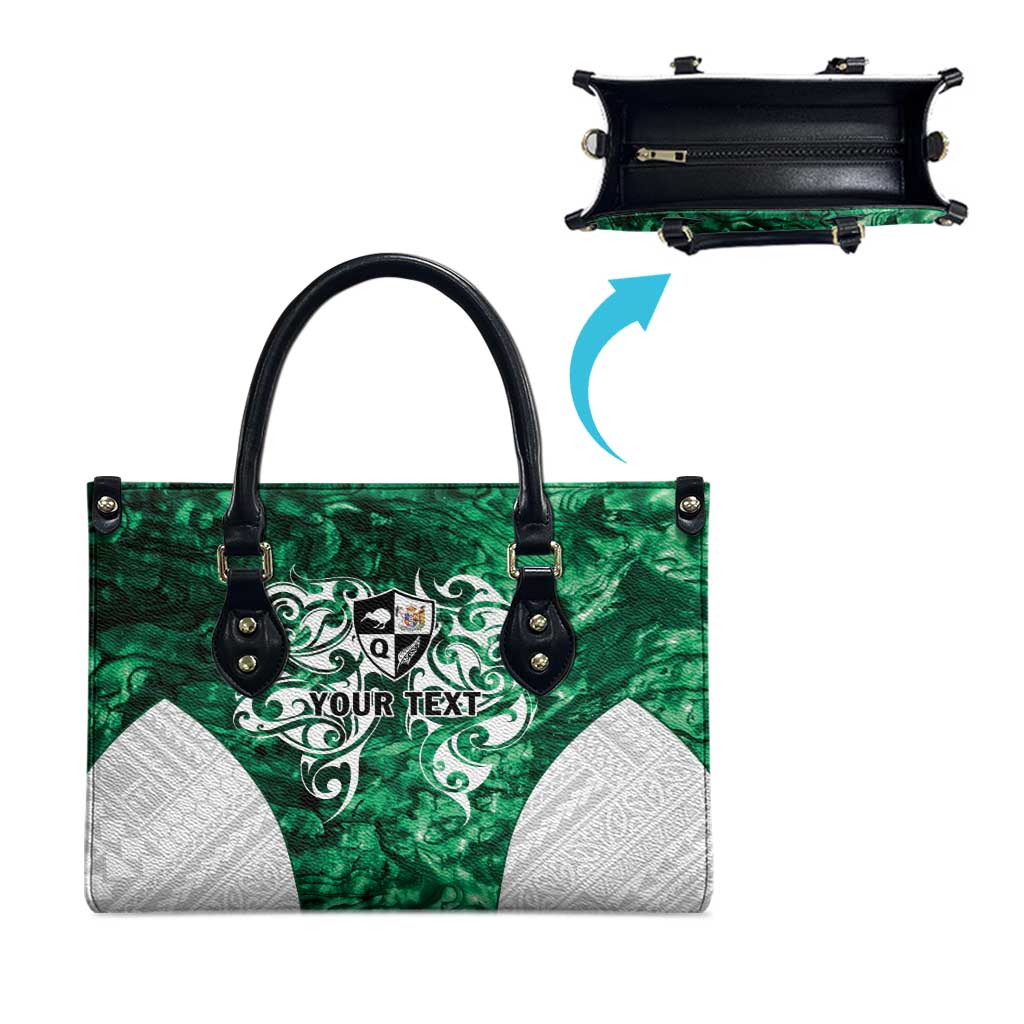 Queensland Maori Kiwi Personalised Leather Bag Kikirangi Papua Shell Maori Tribal Tattoo - Polynesian Pride