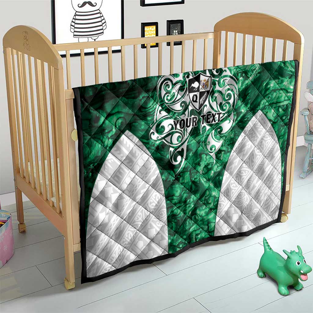 Queensland Maori Kiwi Personalised Quilt Kikirangi Papua Shell Maori Tribal Tattoo
