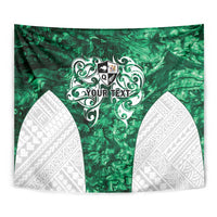 Queensland Maori Kiwi Personalised Tapestry Kikirangi Papua Shell Maori Tribal Tattoo