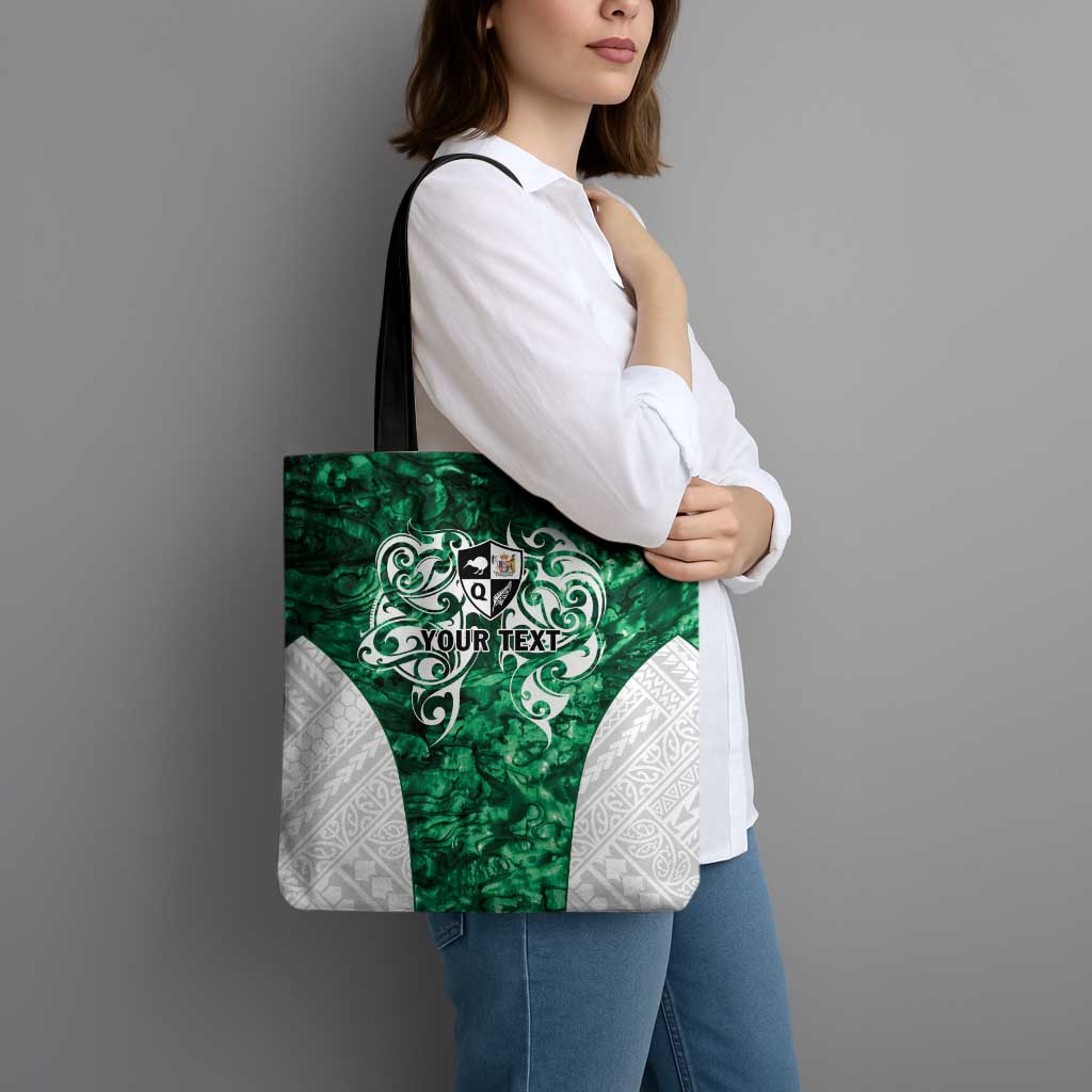 Queensland Maori Kiwi Personalised Tote Bag Kikirangi Papua Shell Maori Tribal Tattoo - Polynesian Pride