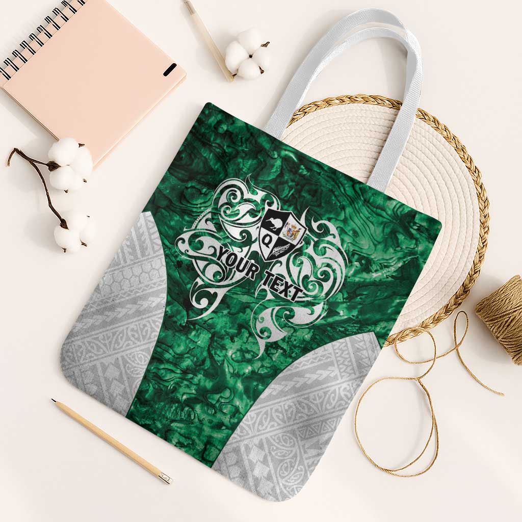 Queensland Maori Kiwi Personalised Tote Bag Kikirangi Papua Shell Maori Tribal Tattoo - Polynesian Pride