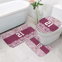Queensland Maori Nga Hau E Wha Custom Bathroom Set Polynesian Maori Tribal Pattern - Polynesian Pride
