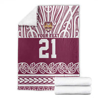 Queensland Maori Nga Hau E Wha Custom Blanket Polynesian Maori Tribal Pattern LT9 - Polynesian Pride