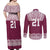 Queensland Maori Nga Hau E Wha Custom Couples Matching Off Shoulder Maxi Dress and Long Sleeve Button Shirt Polynesian Maori Tribal Pattern