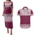 Queensland Maori Nga Hau E Wha Custom Couples Matching Puletasi and Hawaiian Shirt Polynesian Maori Tribal Pattern