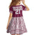 Queensland Maori Nga Hau E Wha Custom Family Matching Off Shoulder Short Dress and Hawaiian Shirt Polynesian Maori Tribal Pattern