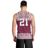 Queensland Maori Nga Hau E Wha Custom Men Tank Top Polynesian Maori Tribal Pattern