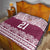 Queensland Maori Nga Hau E Wha Custom Quilt Polynesian Maori Tribal Pattern