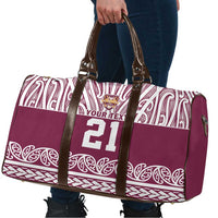 Queensland Maori Nga Hau E Wha Custom Travel Bag Polynesian Maori Tribal Pattern - Polynesian Pride