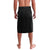 Queensland Papua New Guinea Custom Lavalava All Black Pacific PNG Tribal Style
