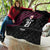 Queensland Papua New Guinea Custom Quilt All Black Pacific PNG Tribal Style