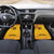 Queensland Papua New Guinea Custom Car Mats All Gold Pacific PNG Tribal Style