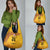 Queensland Papua New Guinea Custom Grocery Bag All Gold Pacific PNG Tribal Style