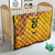 Queensland Papua New Guinea Custom Quilt All Gold Pacific PNG Tribal Style