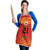 Queensland Papua New Guinea Custom Apron All Red Pacific PNG Tribal Style - Polynesian Pride