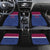 Queensland Samoa Custom Car Mats Maroon-Blue Pacific Polynesian Tribal Pattern