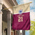 Queensland Samoa Custom Garden Flag Maroon Pacific Polynesian Tribal Pattern