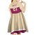 Queensland Samoa Custom Kid Short Sleeve Dress Maroon Pacific Polynesian Tribal Pattern