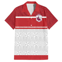 Queensland Tonga Custom Family Matching Long Sleeve Bodycon Dress and Hawaiian Shirt QLD with Tongan Ngatu Pattern