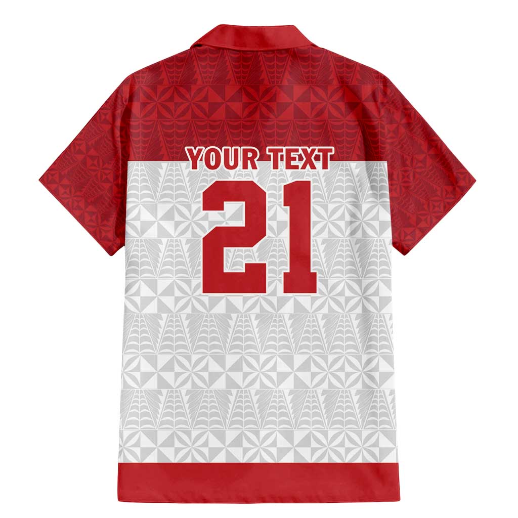 Queensland Tonga Custom Family Matching Mermaid Dress and Hawaiian Shirt QLD with Tongan Ngatu Pattern