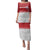 Queensland Tonga Custom Family Matching Puletasi and Hawaiian Shirt QLD with Tongan Ngatu Pattern