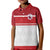 Queensland Tonga Custom Kid Polo Shirt QLD with Tongan Ngatu Pattern