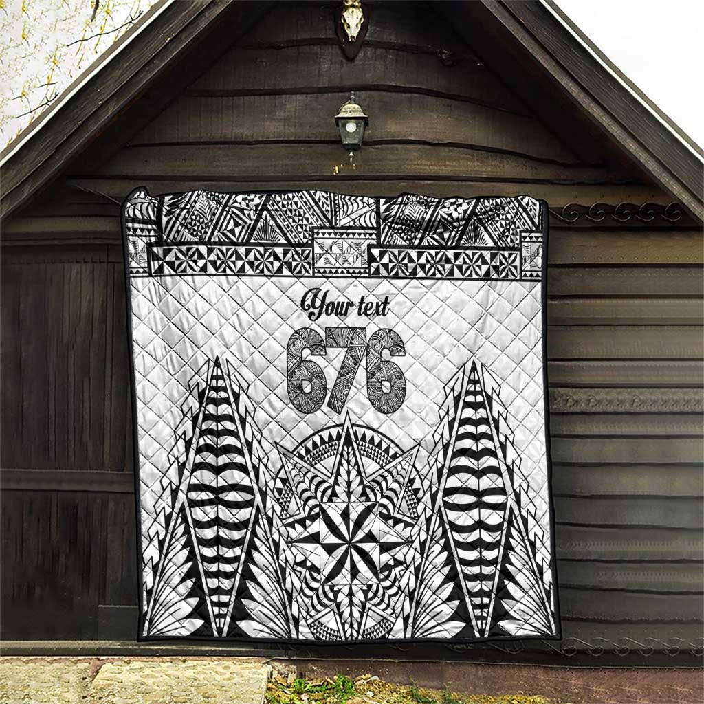 Personalised Tonga 676 Quilt Tribal Kupesi Ngatu Unique