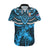 Fiji Rugby Hawaiian Shirt Go Fijian Tapa Arty with World Cup Vibe LT9 Blue - Polynesian Pride
