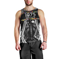 Independen Stet bilong Papua Niugini 1975 Men Tank Top Black Tribal Papua New Guinea Province Flag LT9 - Polynesian Pride