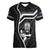 Custom New Zealand Aotearoa Rugby Women V Neck T Shirt Black Fern Maori Tribal Sporty Style LT9 Female Black - Polynesian Pride