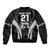Custom New Zealand Aotearoa Rugby Bomber Jacket Haka Dance Mixed Silver Fern Sporty Style LT9 - Polynesian Pride