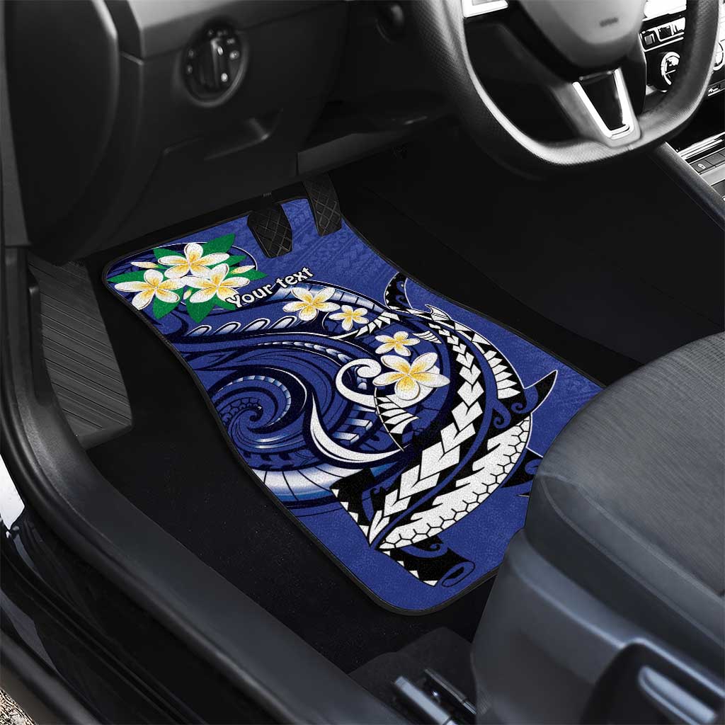 FSM Chuuk State Polynesian Shark Tattoo Personalised Car Mats