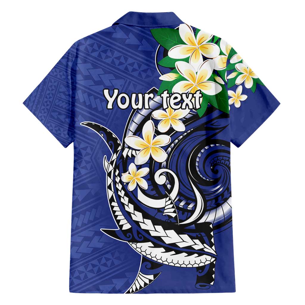 FSM Chuuk State Polynesian Shark Tattoo Personalised Family Matching Short Sleeve Bodycon Dress and Hawaiian Shirt