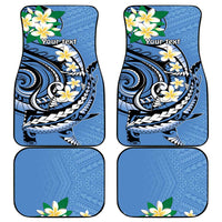 FSM Kosrae Polynesian Shark Tattoo Personalised Car Mats