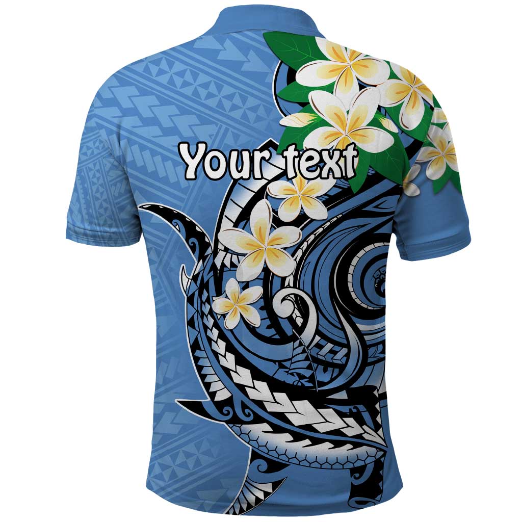 FSM Kosrae Polynesian Shark Tattoo Personalised Polo Shirt